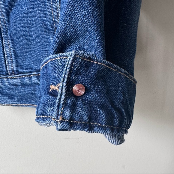 Old Navy Dark Wash Denim Jacket - Picture 3 of 5